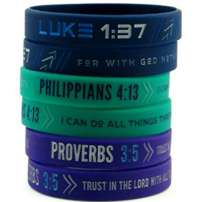 Simple Biblical Verse Bracelet Collection