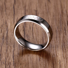 Load image into Gallery viewer, Stainless Steel God Is Greater Than The Highs and Lows Wedding Band 6MM
