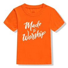 Load image into Gallery viewer, Made To Worship Children&#39;s Tshirt
