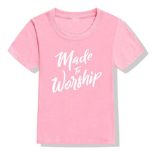 Load image into Gallery viewer, Made To Worship Children&#39;s Tshirt
