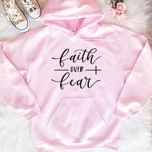 Load image into Gallery viewer, Faith Over Fear Hoodie
