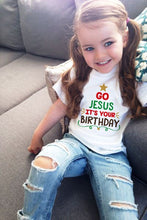 Load image into Gallery viewer, Jesus Birthday Christmas Tshirt
