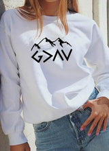 Load image into Gallery viewer, God Is Greater Than My Highs And Lows Sweatshirt
