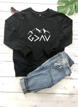 Load image into Gallery viewer, God Is Greater Than My Highs And Lows Sweatshirt
