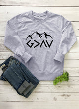 Load image into Gallery viewer, God Is Greater Than My Highs And Lows Sweatshirt
