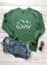 Load image into Gallery viewer, God Is Greater Than My Highs And Lows Sweatshirt
