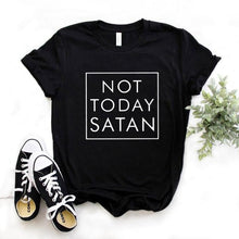 Load image into Gallery viewer, Not Today Satan Tshirt
