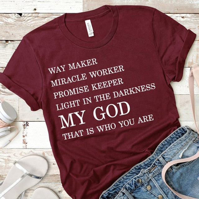 My God Defined Tshirt