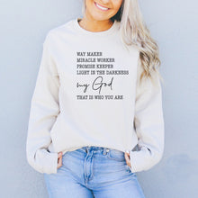 Load image into Gallery viewer, My God Defined Sweatshirt
