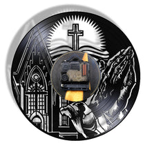 Load image into Gallery viewer, Light Of Christ Custom LP Clock
