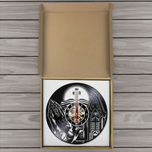 Load image into Gallery viewer, Light Of Christ Custom LP Clock
