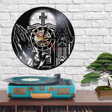 Load image into Gallery viewer, Light Of Christ Custom LP Clock
