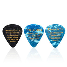 Load image into Gallery viewer, Bible Verse Pick Jesus Guitar Picks (lot of 100)
