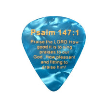 Load image into Gallery viewer, Bible Verse Pick Jesus Guitar Picks (lot of 100)
