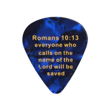 Load image into Gallery viewer, Bible Verse Pick Jesus Guitar Picks (lot of 100)
