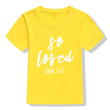 Load image into Gallery viewer, John 3:16 So Loved Tshirt
