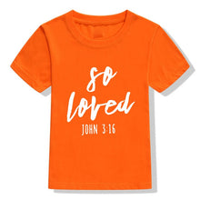 Load image into Gallery viewer, John 3:16 So Loved Tshirt
