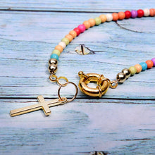 Load image into Gallery viewer, Connected to the Cross Bohemian Fashion Necklace
