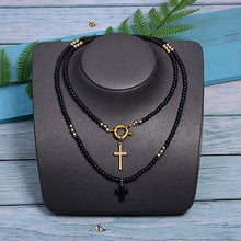 Load image into Gallery viewer, Connected to the Cross Bohemian Fashion Necklace
