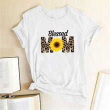 Load image into Gallery viewer, Blessed Mom Summer Tshirt
