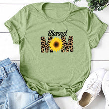 Load image into Gallery viewer, Blessed Mom Summer Tshirt
