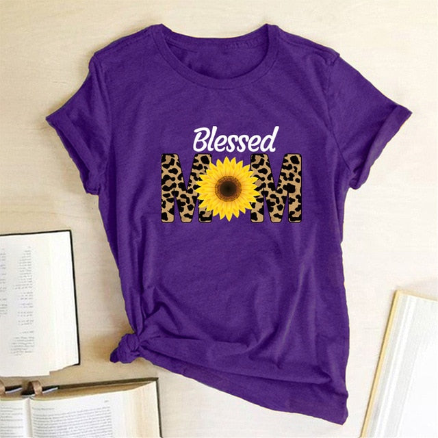 Blessed Mom Summer Tshirt