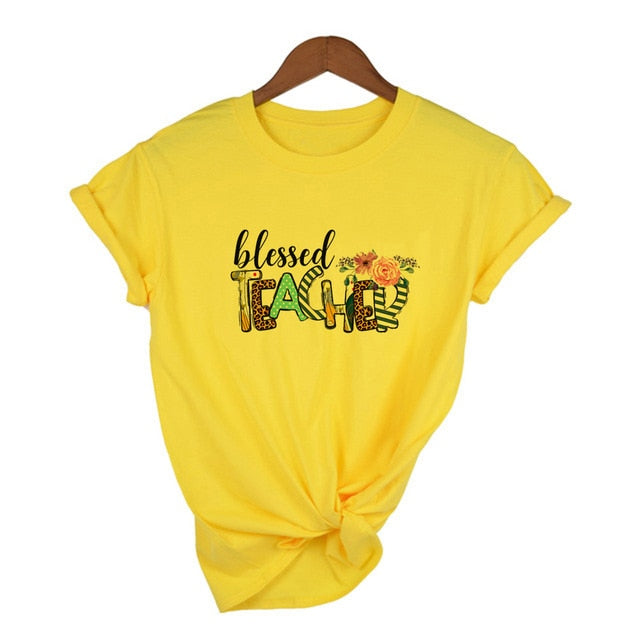 Blessed Essential Teacher Tshirt