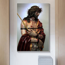 Load image into Gallery viewer, Jesus, Survivor, Resurrected King Museum Canvas Cloth Poster
