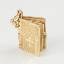 Load image into Gallery viewer, 18K Gold Plated Lord&#39;s Prayer Holy Bible Chain Necklace
