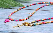 Load image into Gallery viewer, Connected to the Cross Bohemian Fashion Necklace
