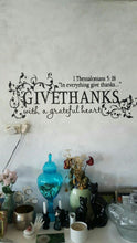 Load image into Gallery viewer, 1 Thessalonians 5:18 Wall Vinyl
