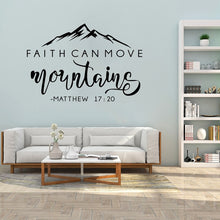 Load image into Gallery viewer, Matthew 17:20 Wall Vinyl
