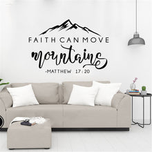 Load image into Gallery viewer, Matthew 17:20 Wall Vinyl
