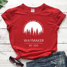 Load image into Gallery viewer, Waymaker, My God Defined Tshirt
