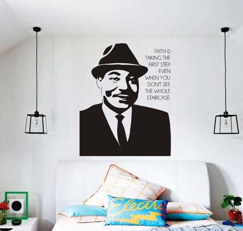 MLK Faith In Action Wall Vinyl