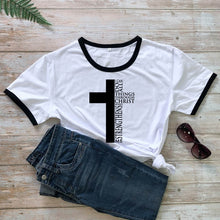 Load image into Gallery viewer, &quot;All Things&quot; Possibilities with Christ (Truth) Tshirt
