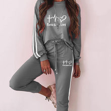 Load image into Gallery viewer, Faith Hope Love Classic Tracksuit
