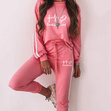 Load image into Gallery viewer, Faith Hope Love Classic Tracksuit
