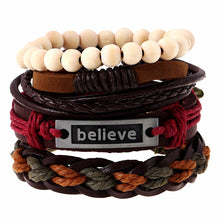 Load image into Gallery viewer, Boho Believe Woven Bracelet Set
