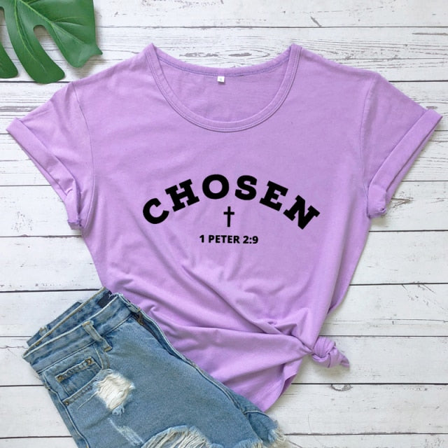 1 Peter 2:9 Chosen In Christ Tshirt