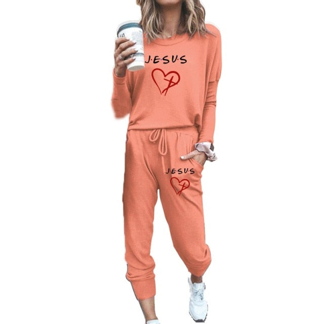 Jesus' Love Jogger Set