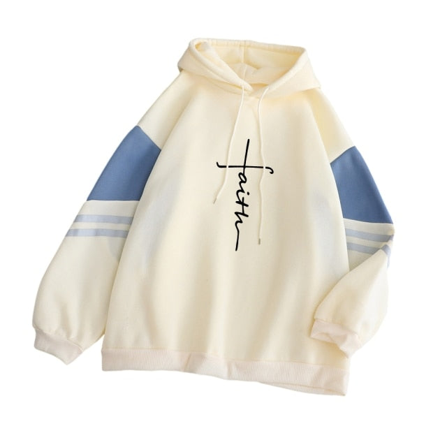 Faith Pastel Fall Hoodie