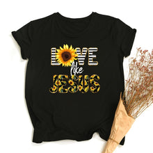 Load image into Gallery viewer, Jesus&#39; Love Sunflower Tshirt
