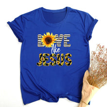 Load image into Gallery viewer, Jesus&#39; Love Sunflower Tshirt
