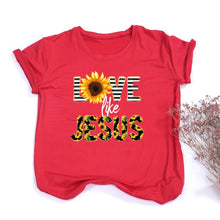 Load image into Gallery viewer, Jesus&#39; Love Sunflower Tshirt
