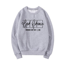 Load image into Gallery viewer, Denial of Self, Faith in God as A Source Sweatshirt
