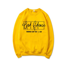 Load image into Gallery viewer, Denial of Self, Faith in God as A Source Sweatshirt
