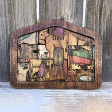 Load image into Gallery viewer, Coffee Table Top Wood Nativity Set
