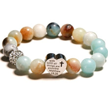 Load image into Gallery viewer, With God All Things Are Possible Fashion Vintage Bracelet
