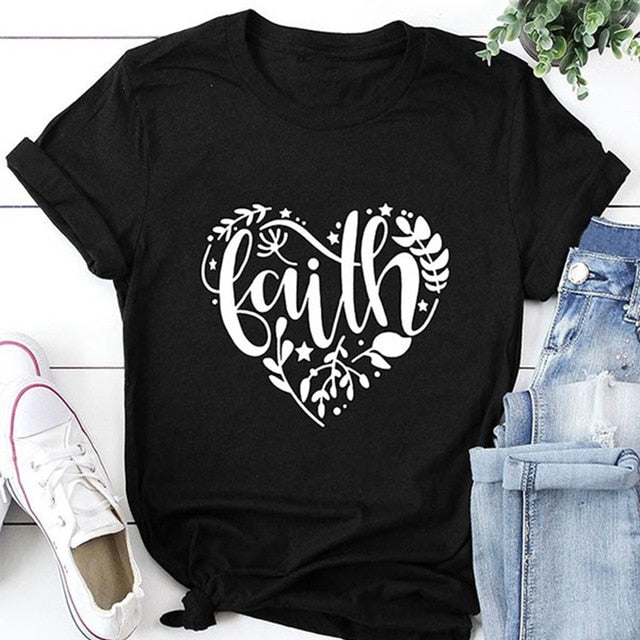 Faith in Heart Tshirt